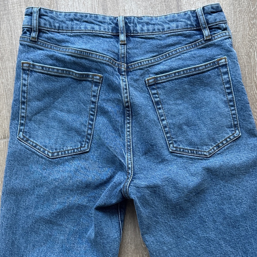 Frame The Ruler High Waist Straight Leg Jeans - Size 29 View 5